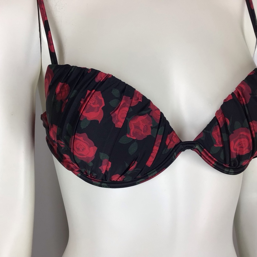 New Simons Floral Bikini 2 pc - Picture 2 of 10
